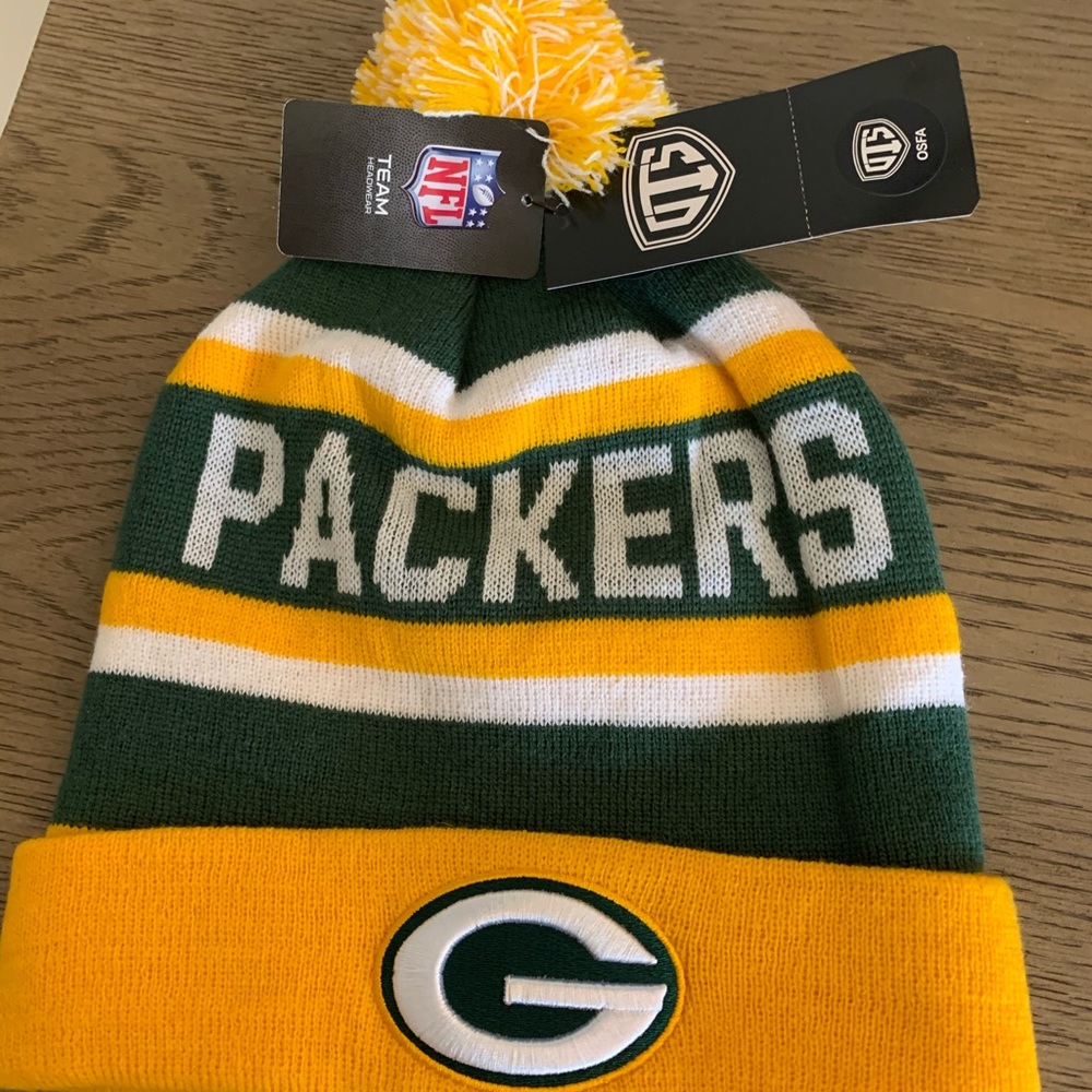 NWT packers winter hat 💚💛
